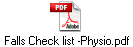 Falls Check list -Physio.pdf